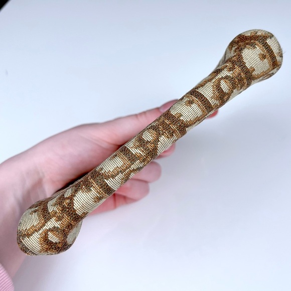 Dior Oblique Brown Canvas Bag Case - Picture 5 of 8